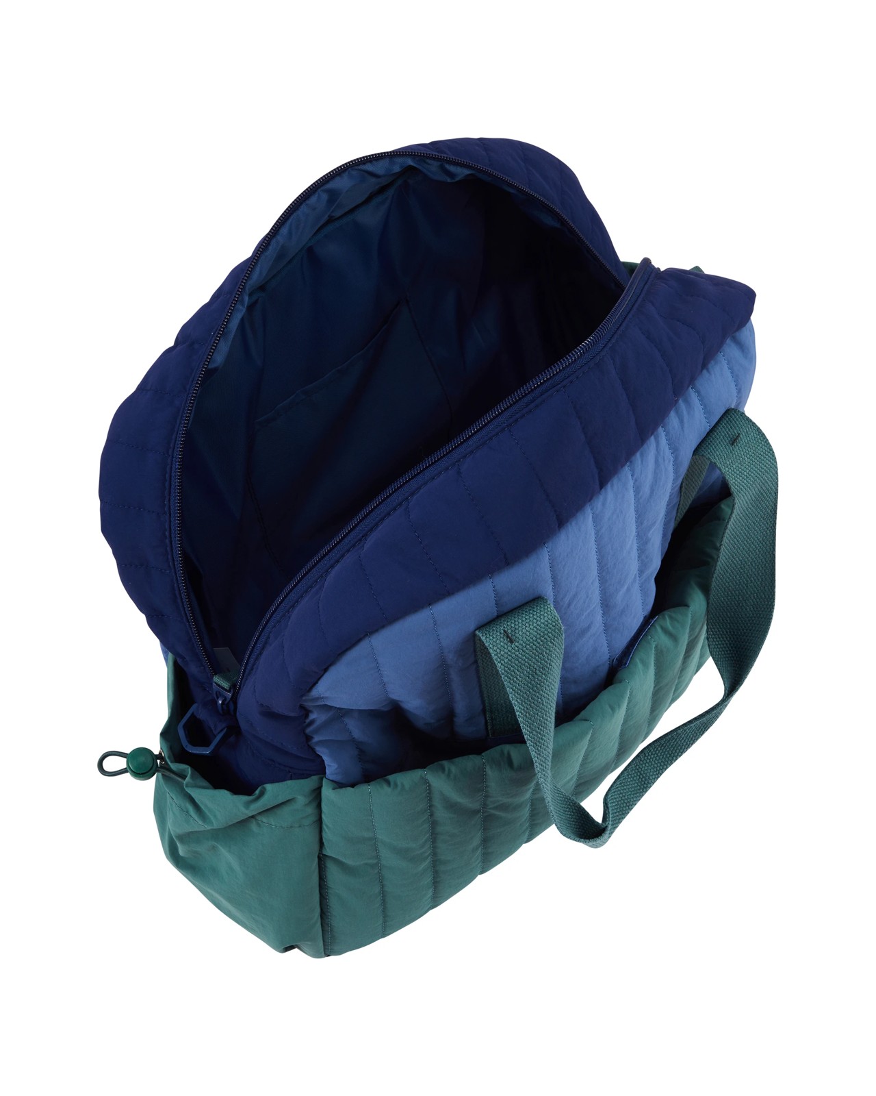 Anko Quilted Overnight Bag - Blue 4 of 5
