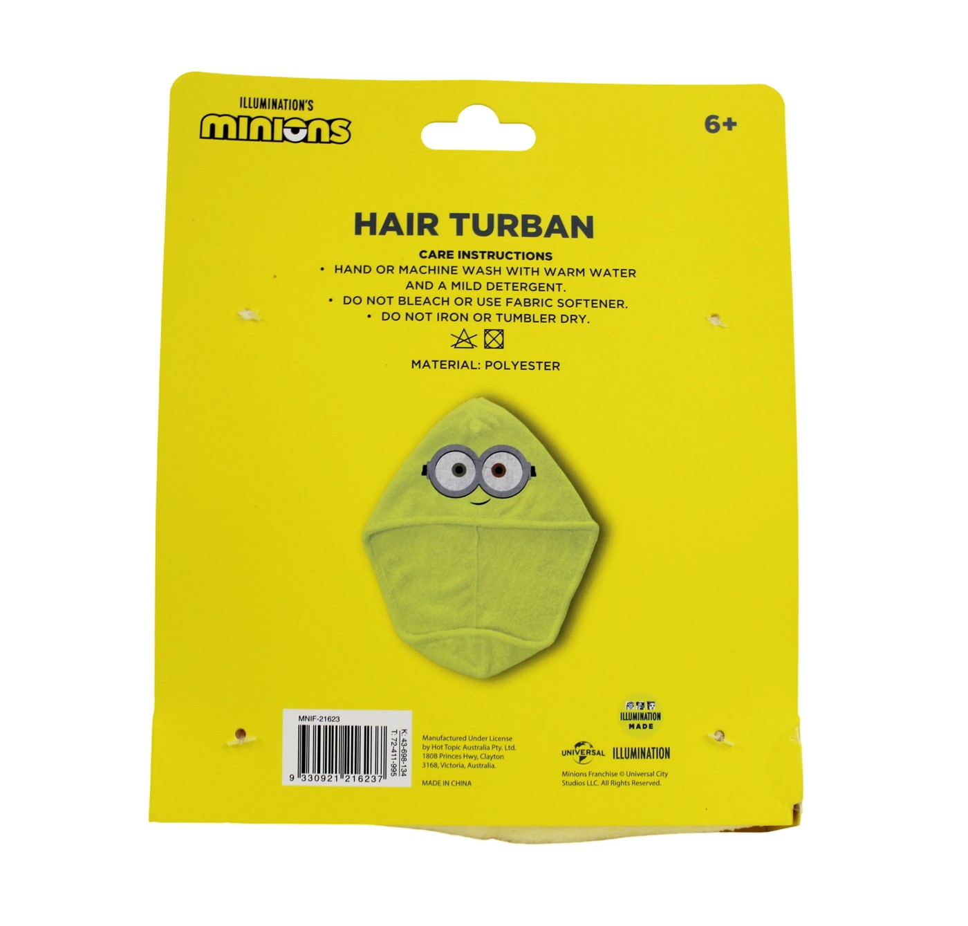 Illumination's Bob and Tim Hair Turban 4 of 4