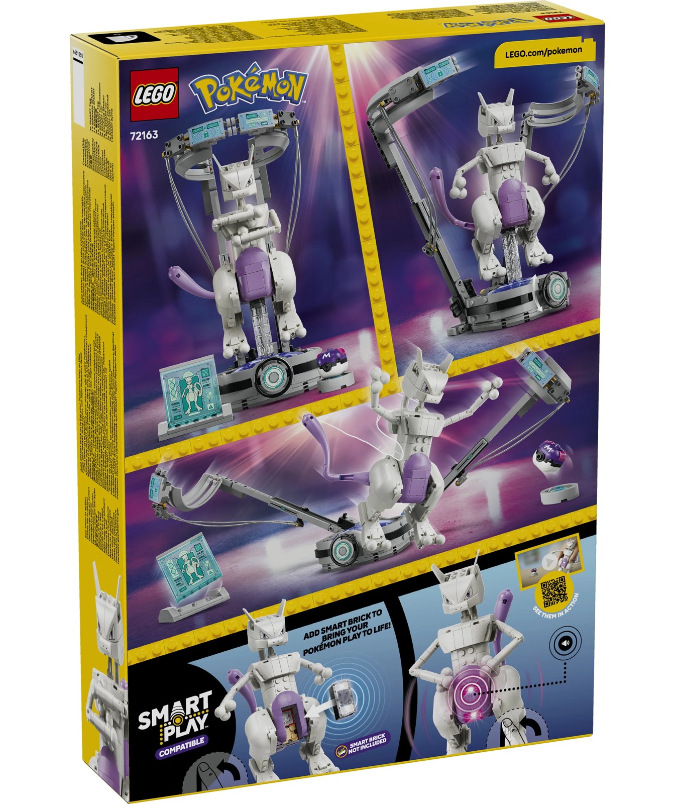 Pre-Order LEGO® Pokemon SMART Play: Mewtwo's Lab Break 72163 6 of 6