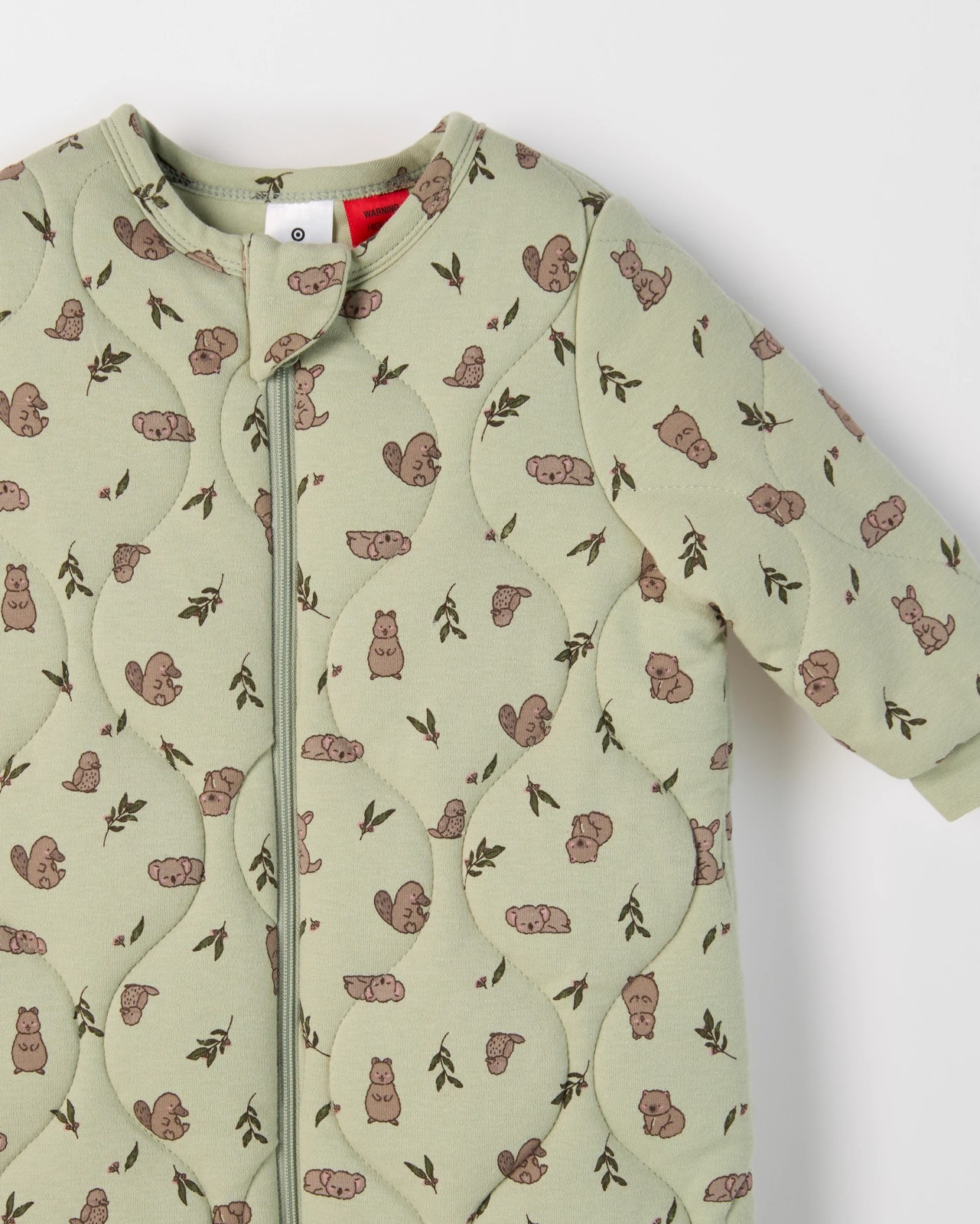 Australian Cotton Baby Long Sleeve Sleeping Bag - Australiana 2 of 2