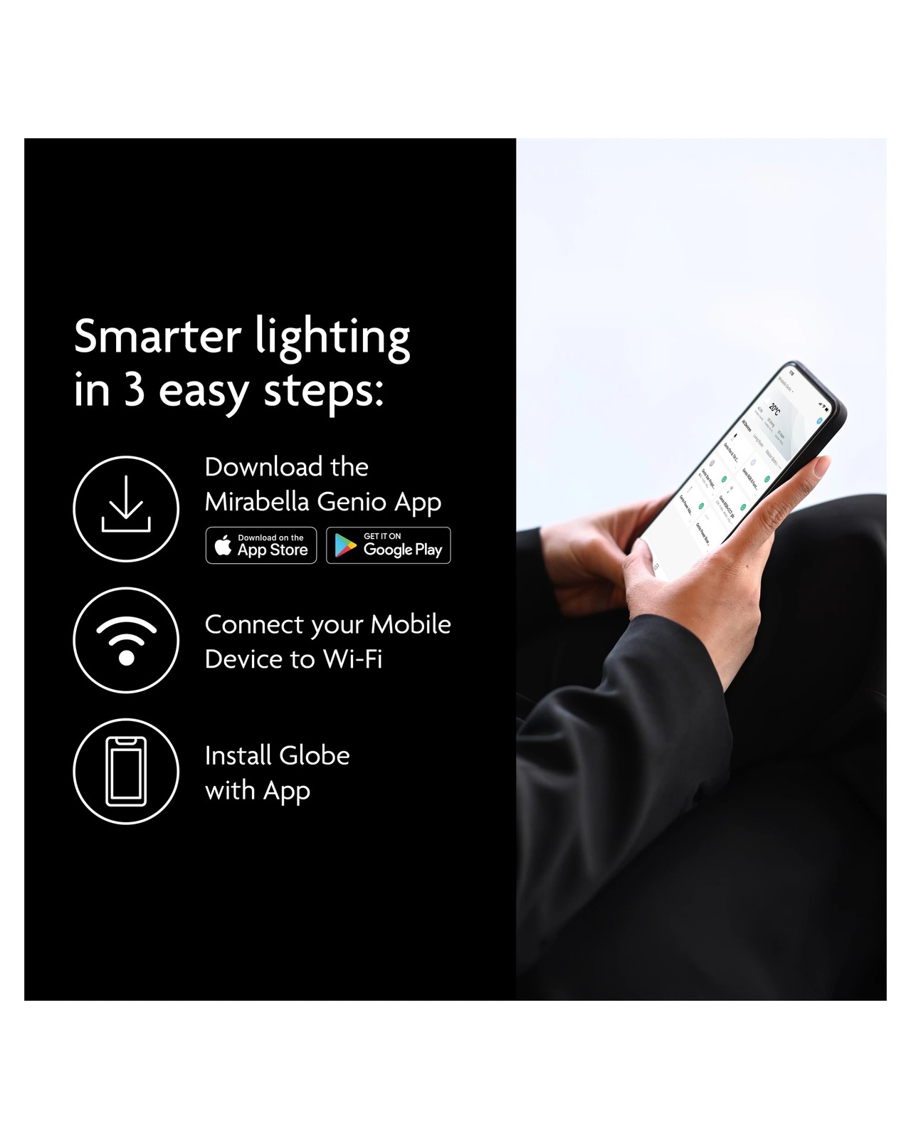 Mirabella Genio Wi-Fi Dimmable 9W LED Bulb 5 of 6