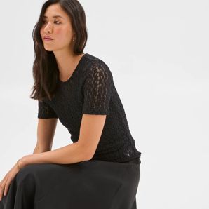 Crinkle Lace Top - Preview