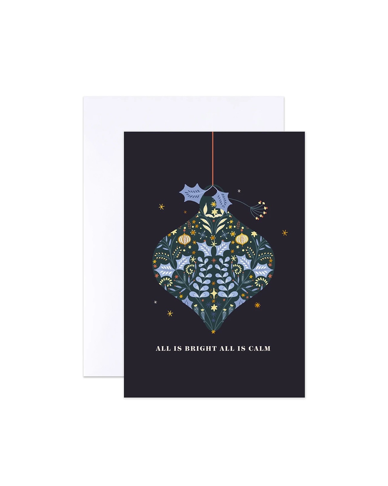 10 Pack Hallmark Boxed Christmas Cards - Bauble and Joy 3 of 6