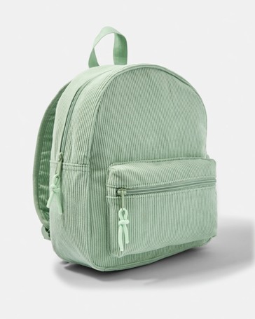 Anko Corduroy Backpack- Sage