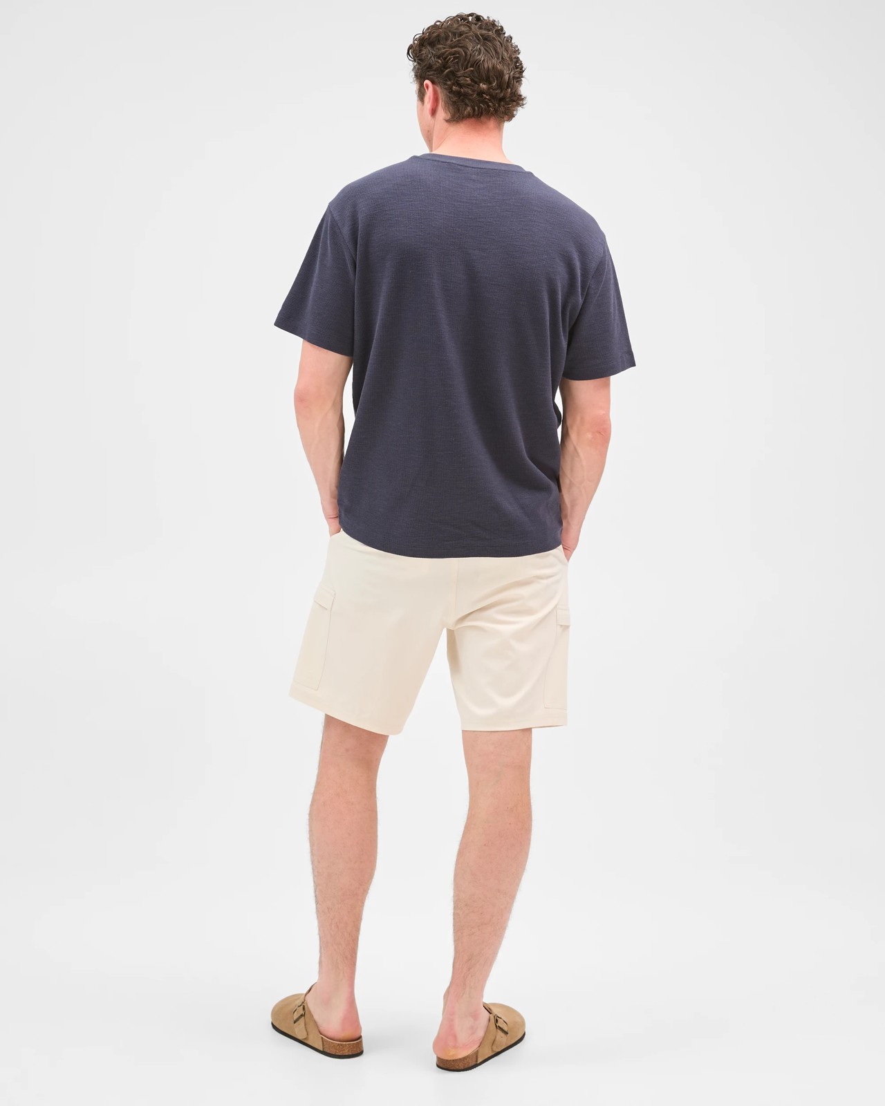 Hybrid Cargo Swim Shorts - Birch 6 of 6