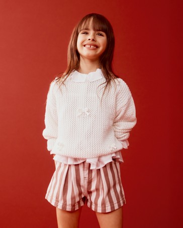 Australian Cotton Open Knit Jumper
