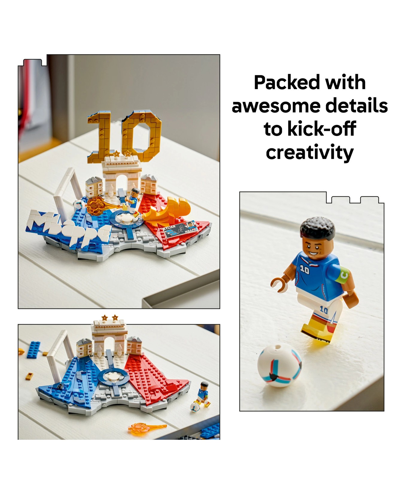 LEGO® Editions Football Kylian Mbappe  – Football Highlights 3 of 6