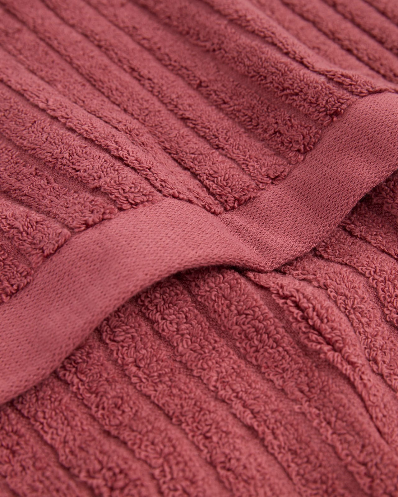 Dylan Australian Cotton Rib 2 Pack Hand Towel - Ruby 2 of 2