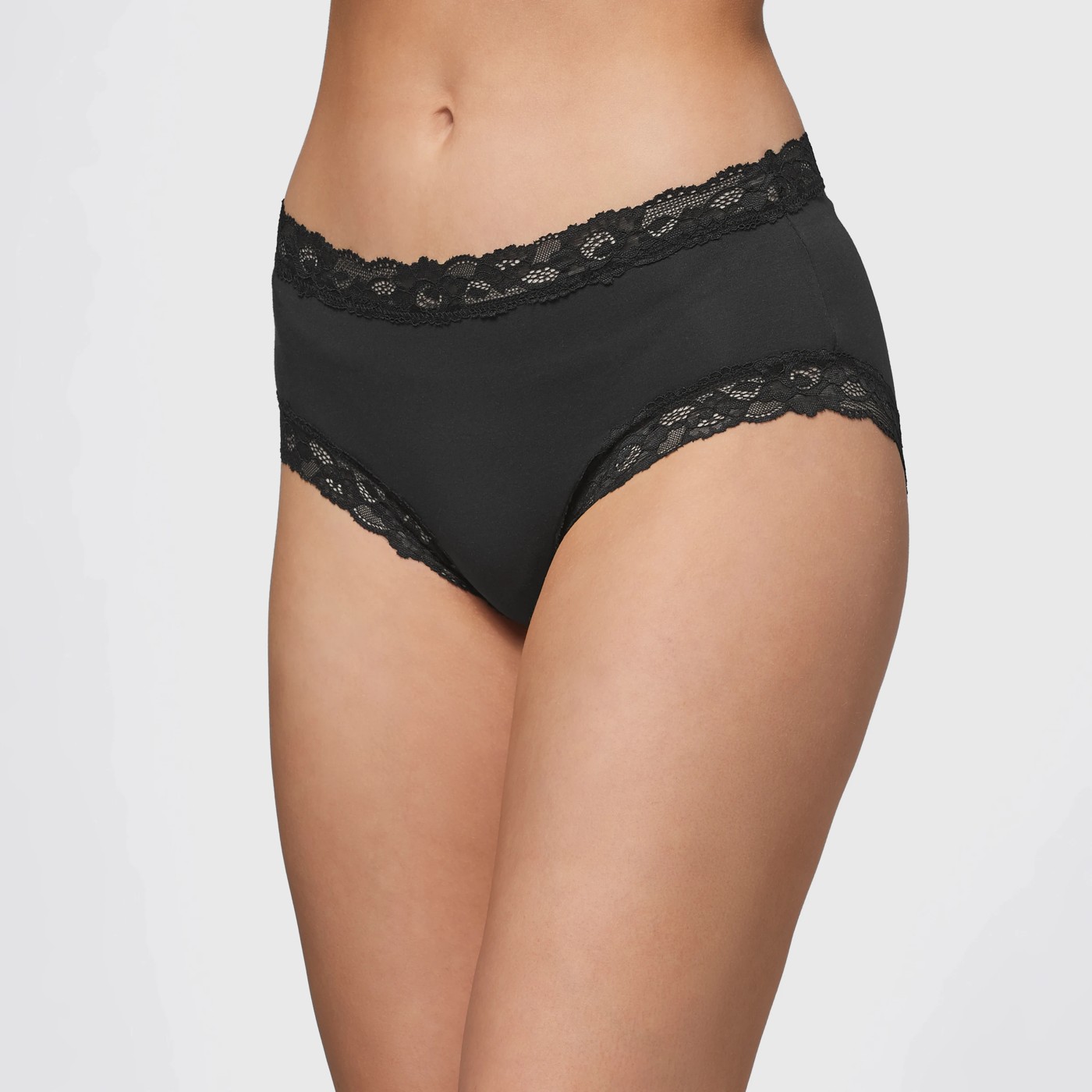Modal and Lace Midi Briefs 4 of 4