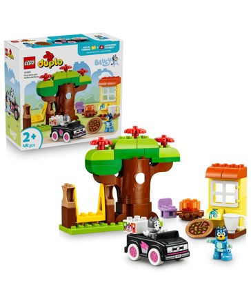 LEGO® DUPLO Bluey Pizza Girls with Muffin and Bluey 10469