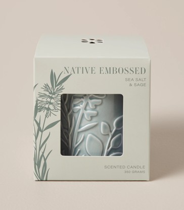 Native Embossed Candle