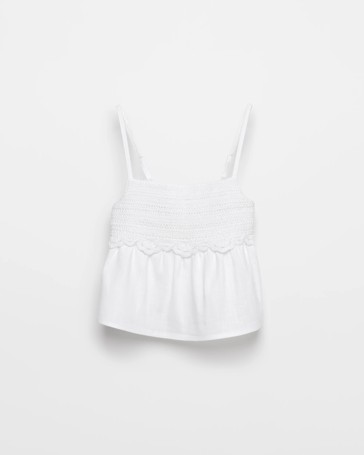 Crochet Woven Tank Top