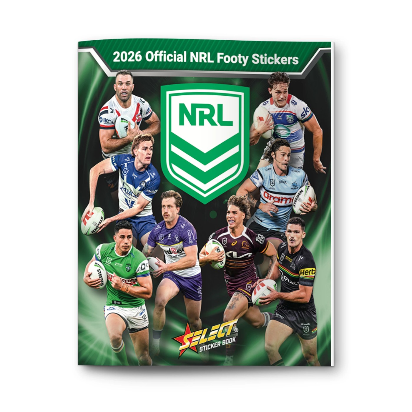 2026 Official NRL Footy Stickers Book Bundle 2 of 5