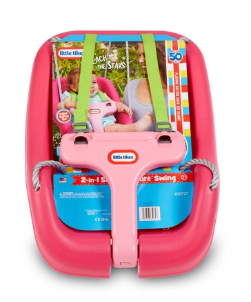 Little Tikes 2-in-1 Snug and Secure Swing - Magenta