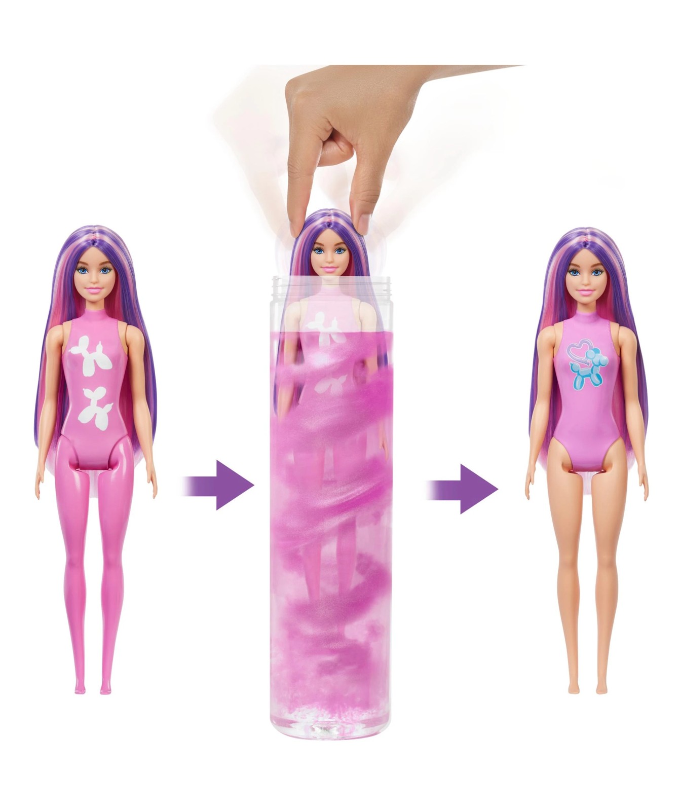 Mattel Barbie Colour Reveal Balloon Animals Series Doll & Accessories - Assorted 2 of 5