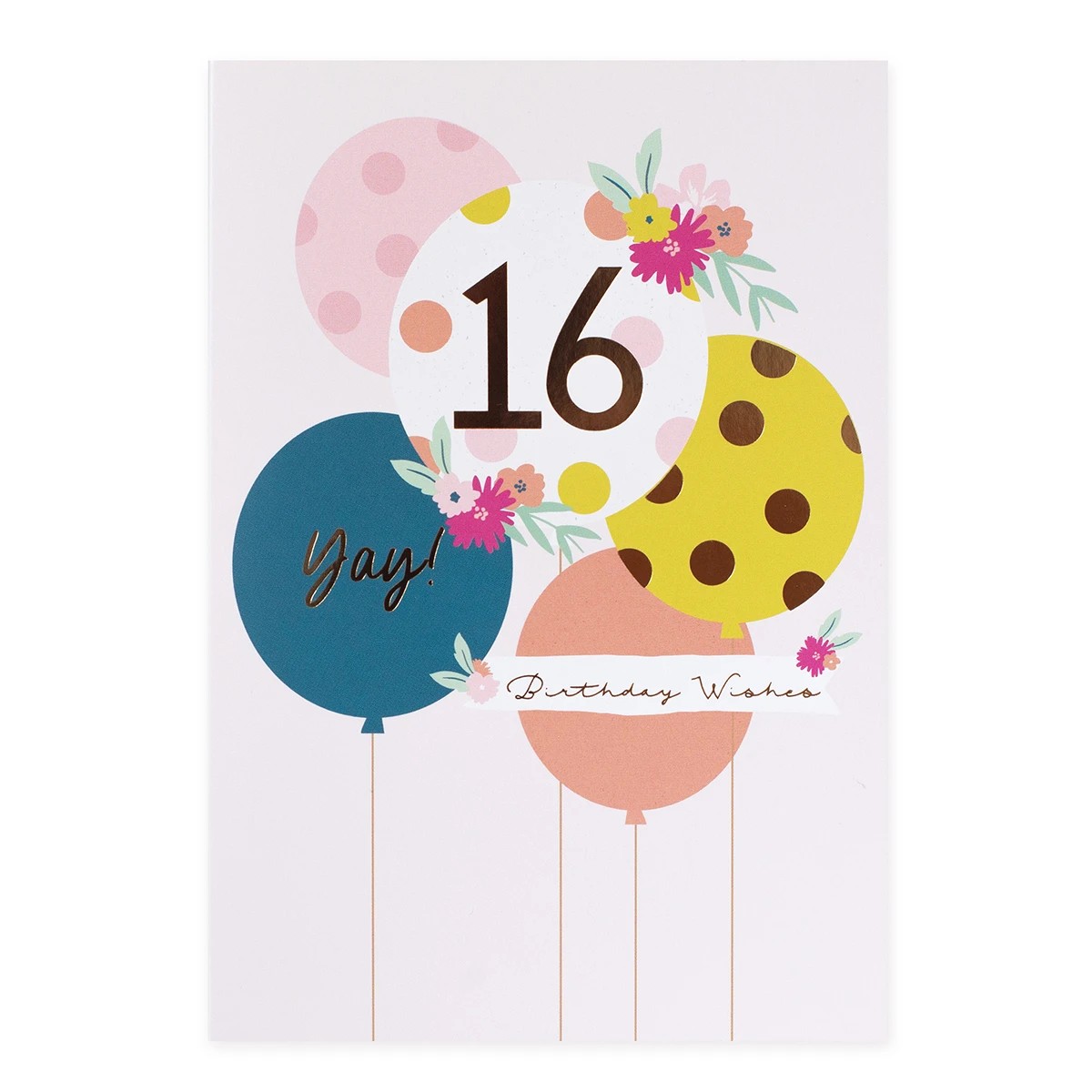 Connections from Hallmark 16th Birthday Card - Yay! Birthday Wishes 3 of 3