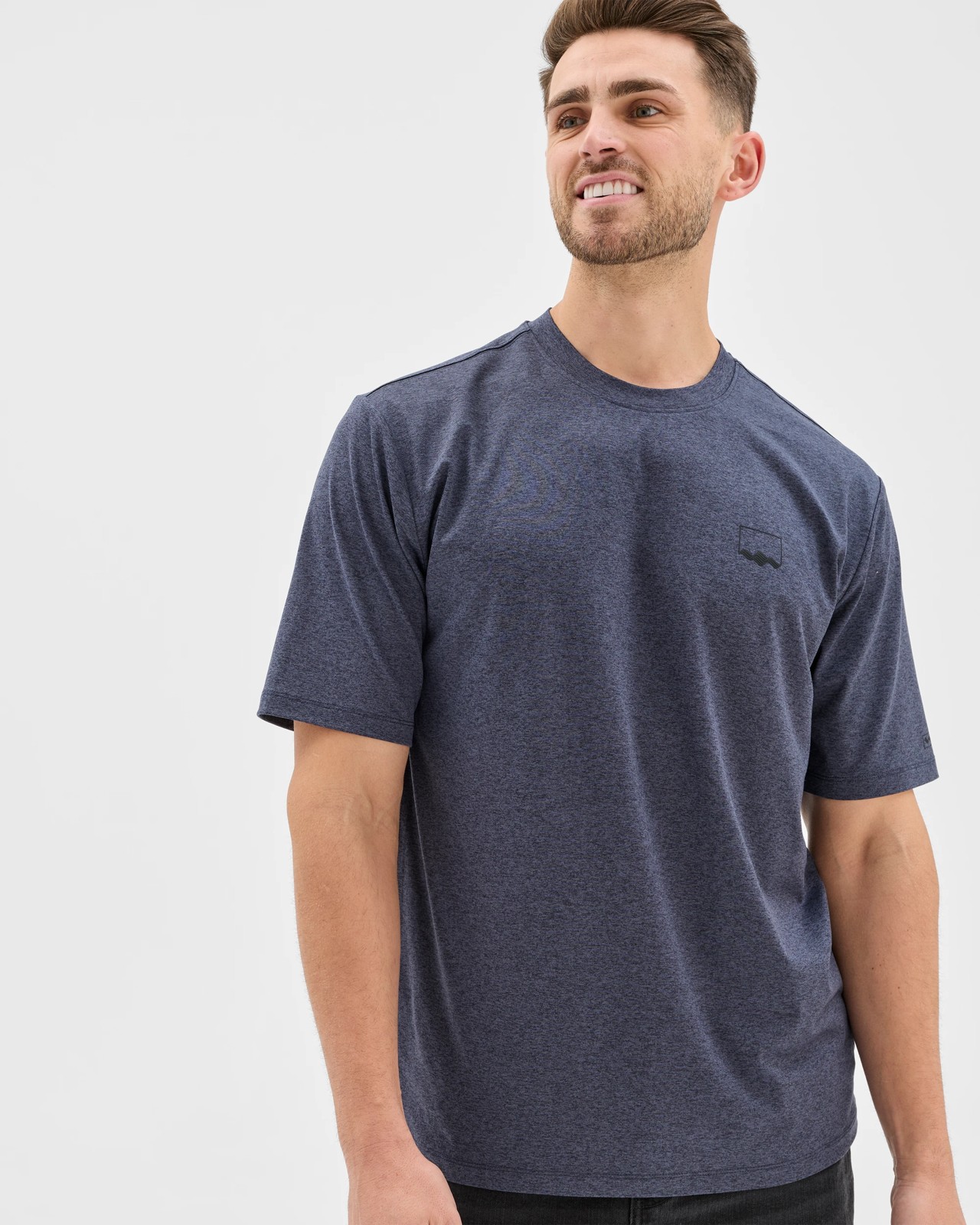 Short Sleeve Surf Swim T-Shirt - Navy 4 of 5