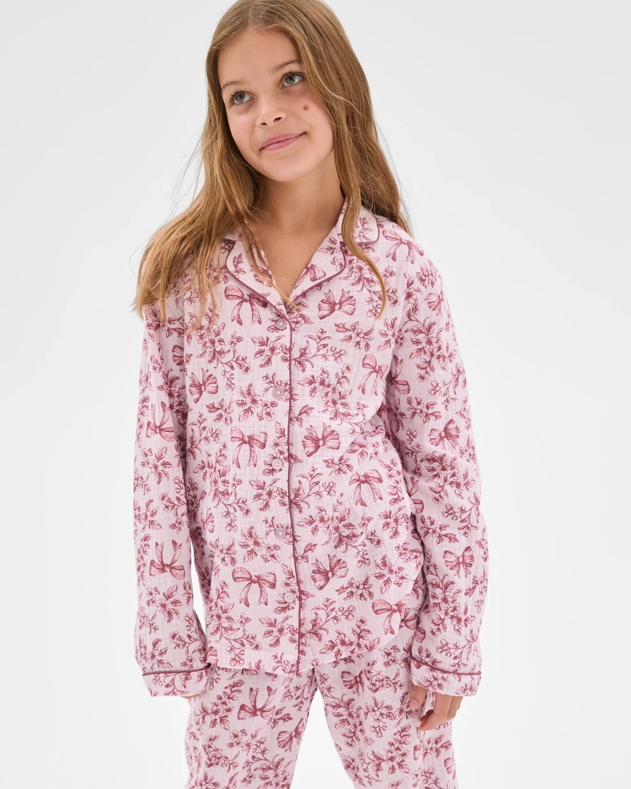 Family Matching Australian Cotton Mini Me Double Cloth Pyjama Set 4 of 5