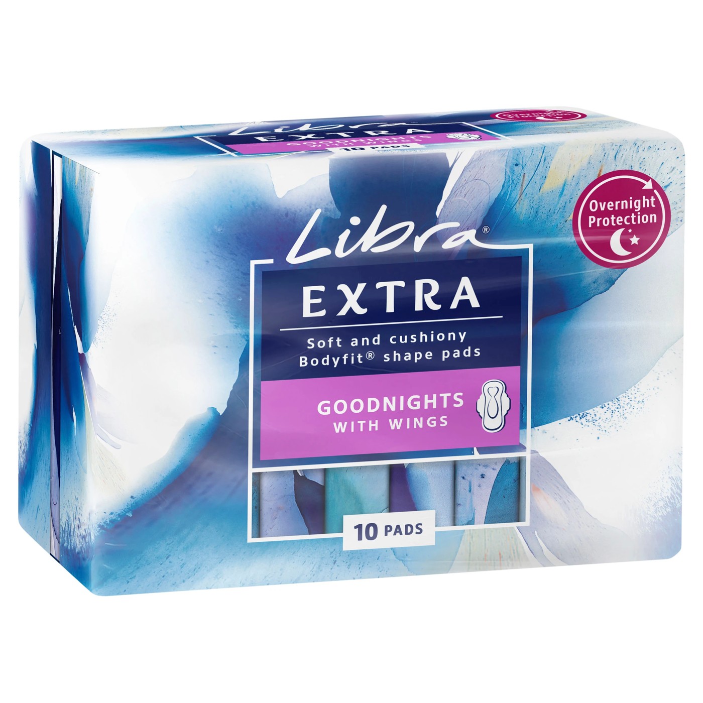 Libra Extra Goodnights Pads - 10 Pack 2 of 4