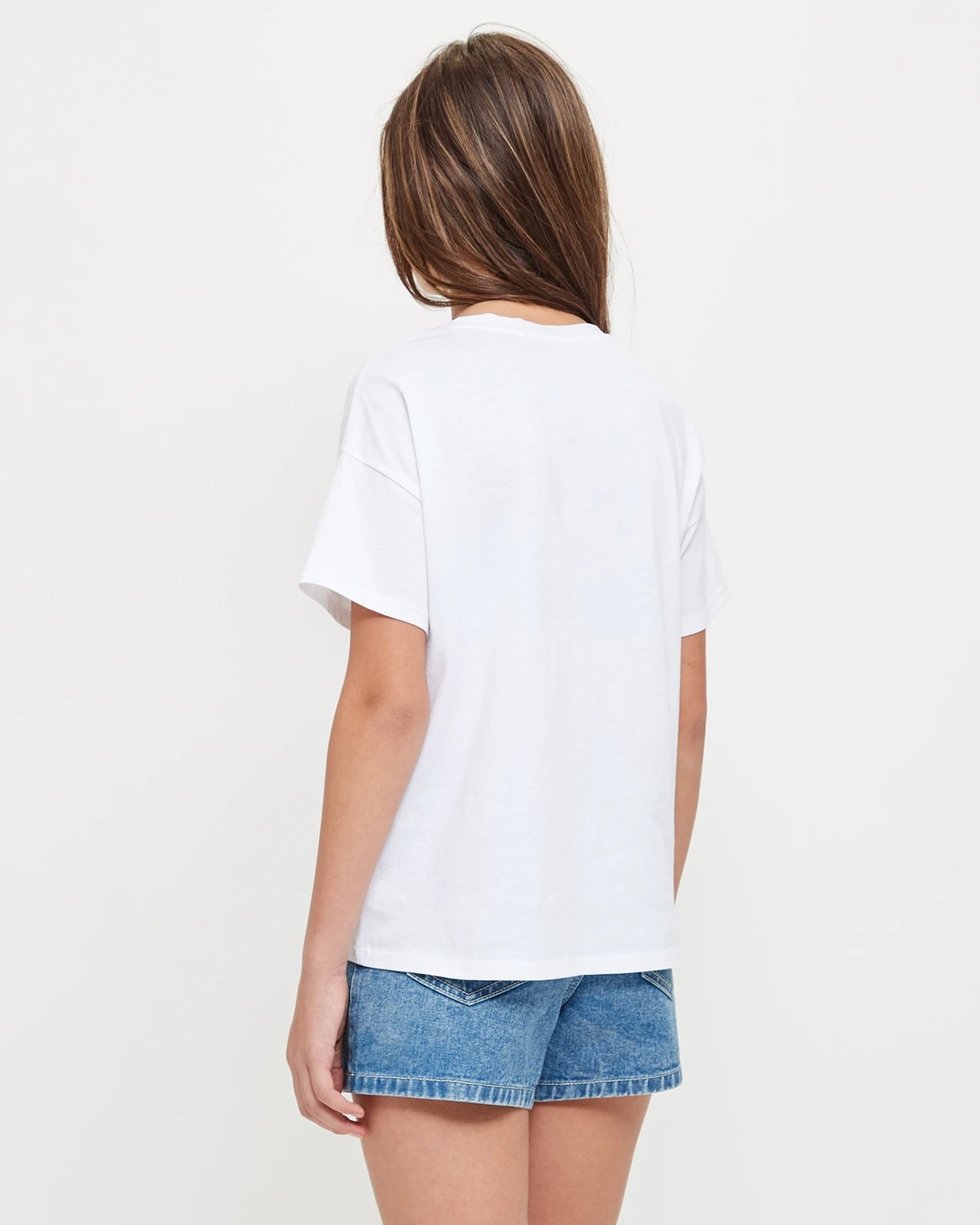 Organic Cotton Longline Print T-shirt 3 of 5