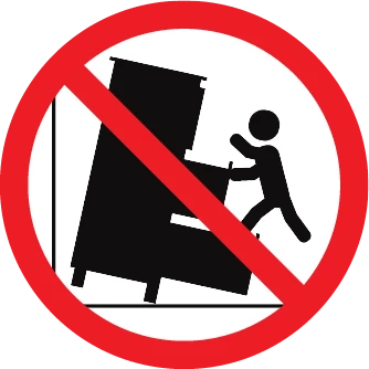 Furniture Safety Label 2