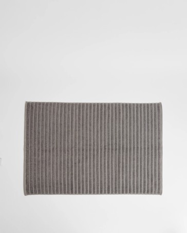 Luxury Egyptian Cotton Bath Mat - Grey