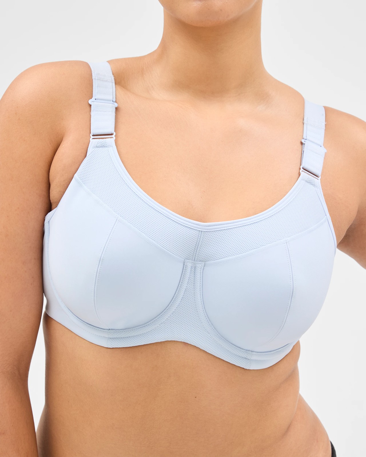 Valen High Impact Underwire Soft Cup Sports Bra - Heather 4 of 4