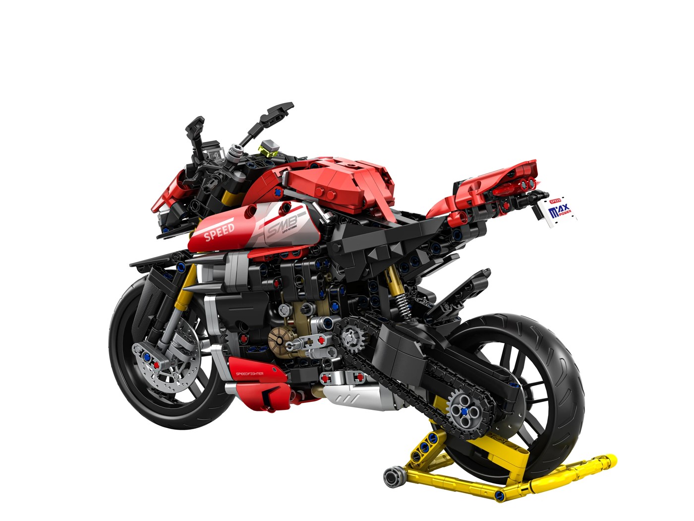 963 Piece Mini Blocks Vehicle Series: Motorbike 2 of 5