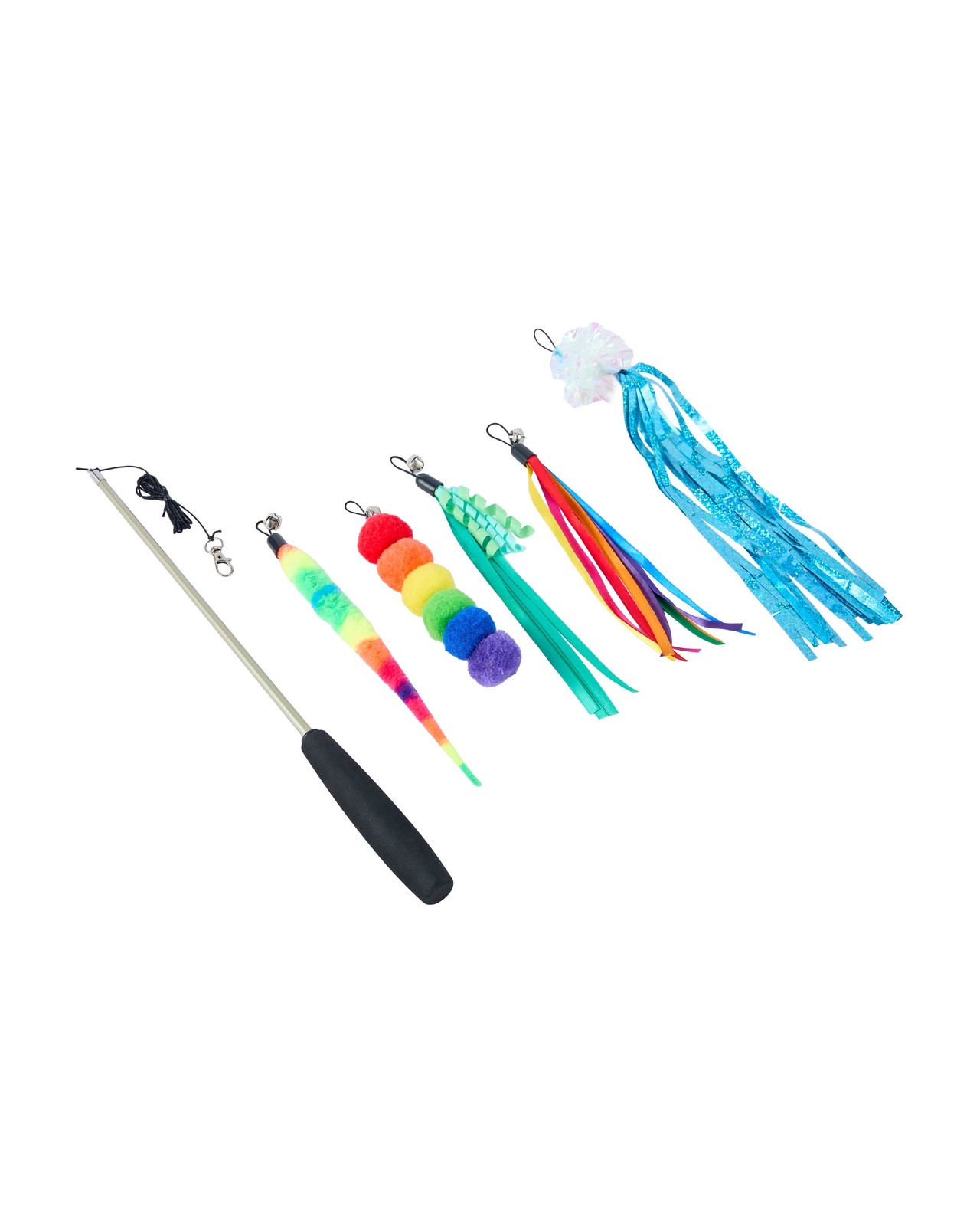 Cat Toy Multi Teaser Wand - Anko 2 of 6