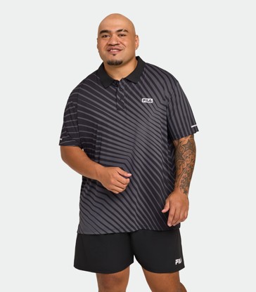 Plus Size Leyton Polo Top - Fila