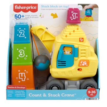 Fisher-Price Count & Stack Crane