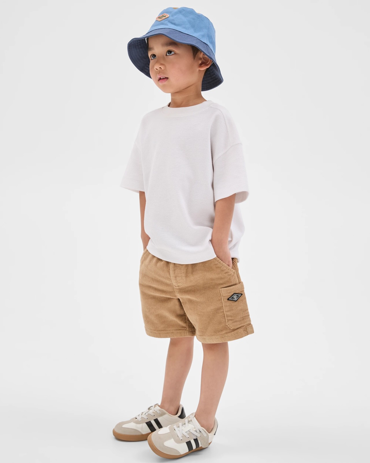 Australian Cotton Corduroy Shorts - Neutral 3 of 6
