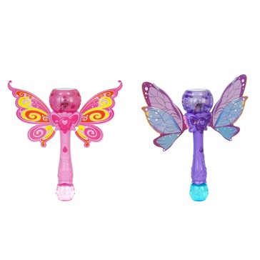 Light Up Bubble Fairy Wand - Assorted