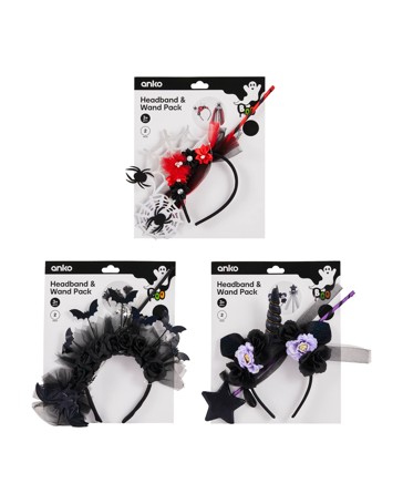 2 Piece Headband and Wand Pack - Ages 3+, Assorted