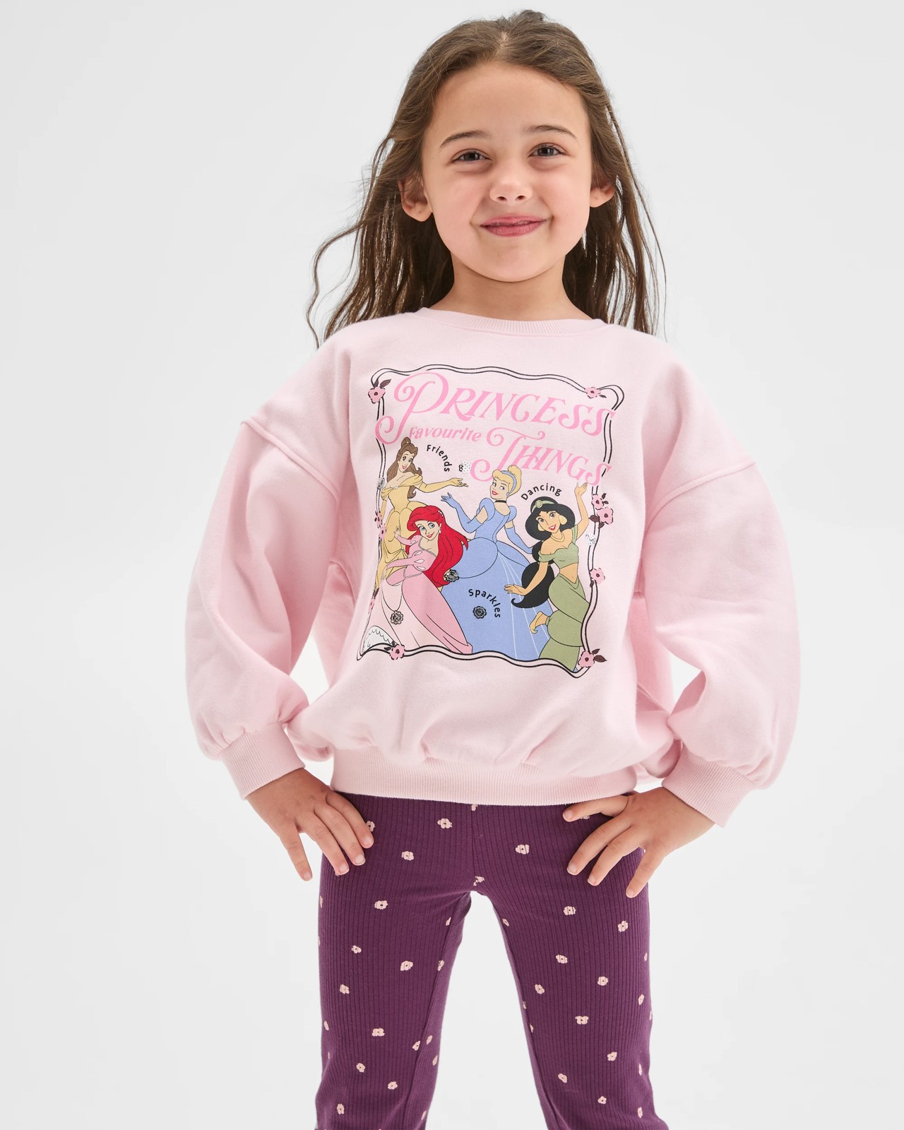 Disney Princess Australian Cotton Blend Jumper and Flare Pants Set 2 of 6