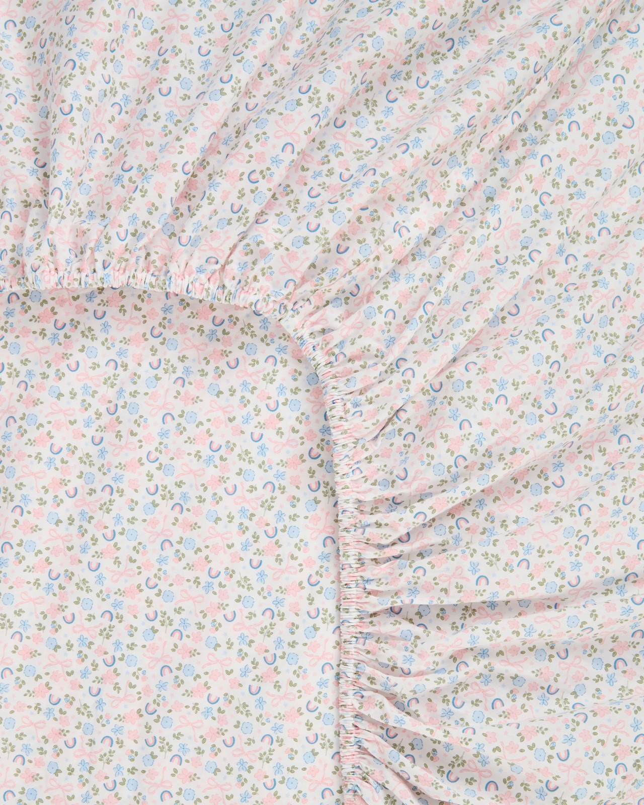 Rainbow Australian Cotton Fitted Sheet Set 4 of 5