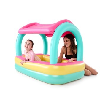Inflatable Pool with Canopy - Anko