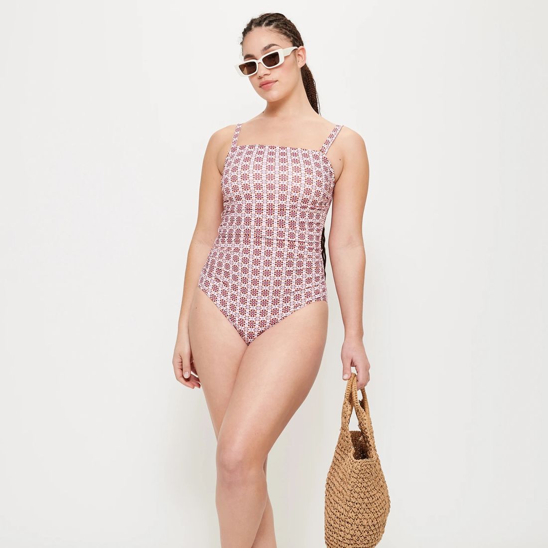 Strapless One Piece Bathers Shape Your Body Target Australia