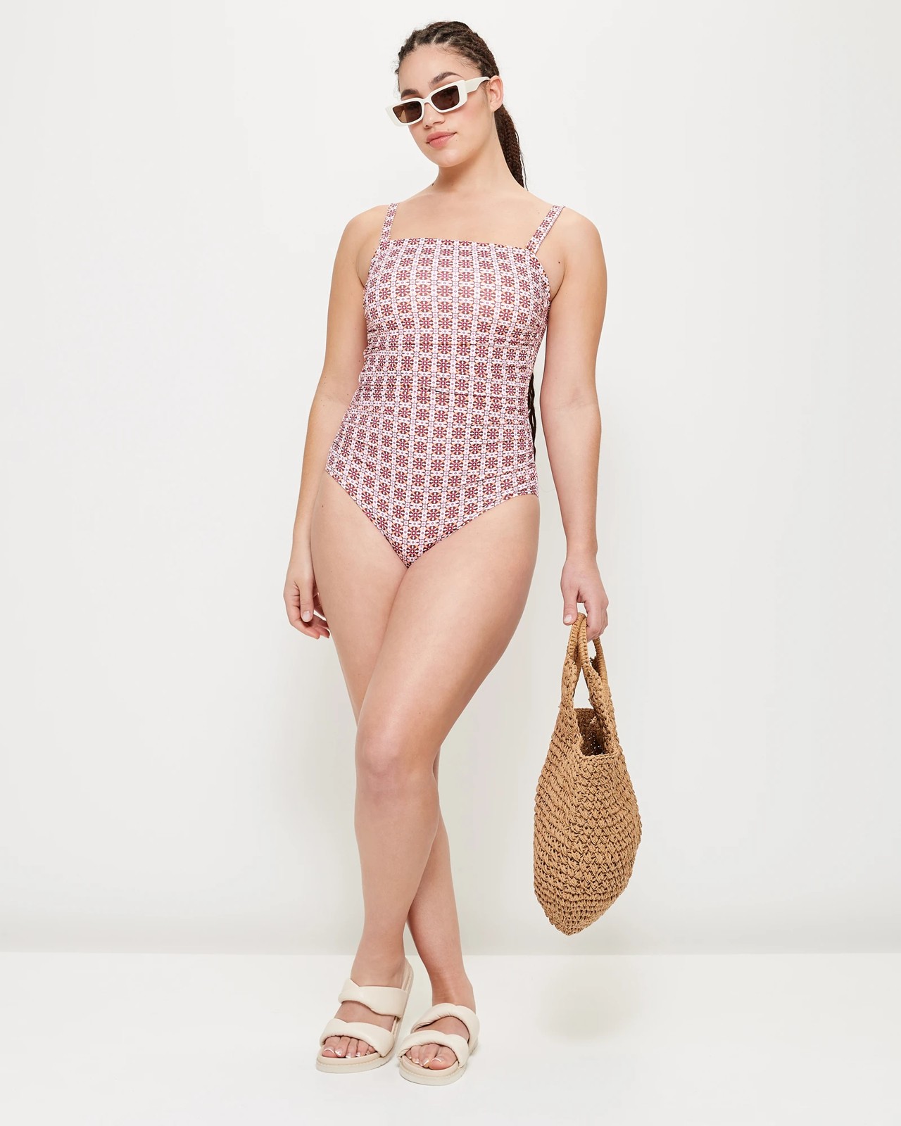 Strapless One Piece Bathers - Shape Your Body