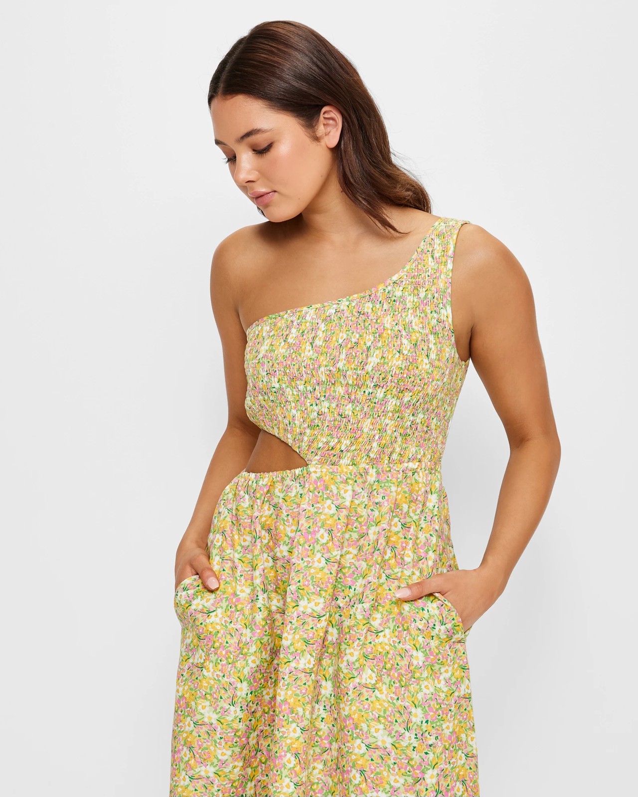 One Shoulder Midi Dress - Lily Loves | Target Australia