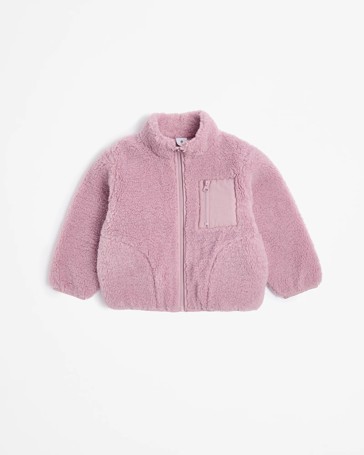Teddy Zip Thru Jacket