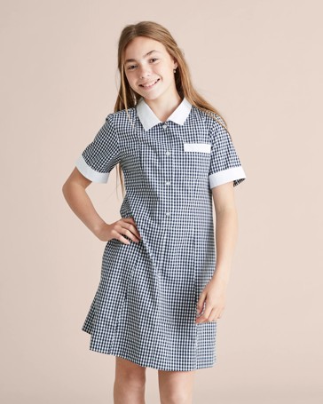 Gingham School Dress