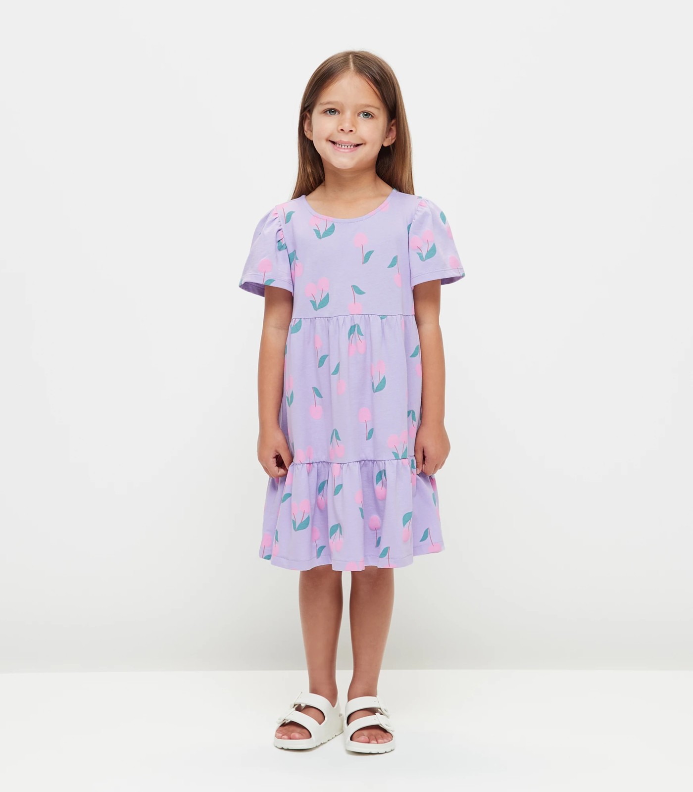 Flutter Sleeve Dress 2 of 6