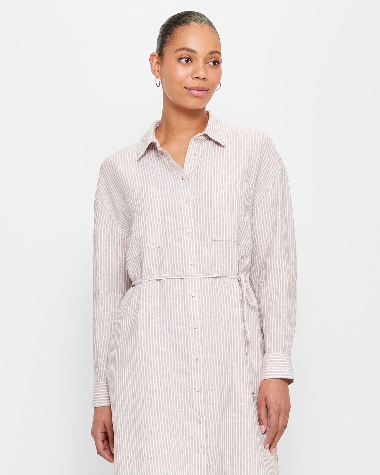 Target linen shirt dress online