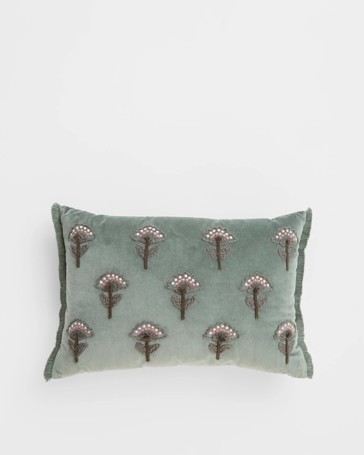 Lia Embroidered Cushion
