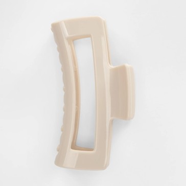 OXX Haircare Bone Large Rectangular Claw Hair Clip
