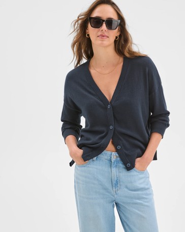Australian Cotton Knit Cardigan