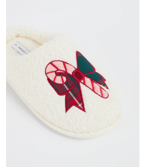 Christmas Tartan Slippers