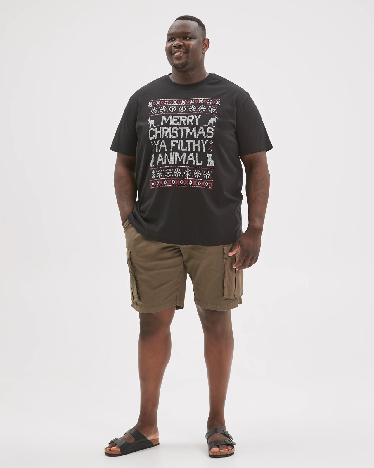 Plus Size Australian Cotton Christmas T-Shirt 2 of 6