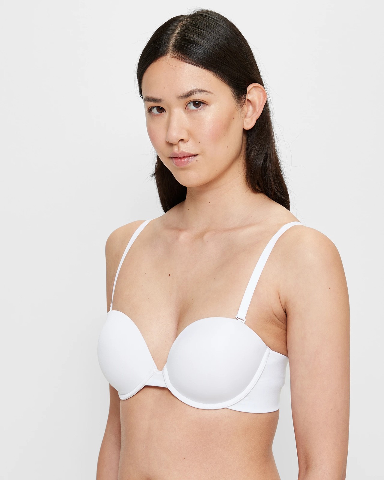 Gin Strapless Bra - Latte